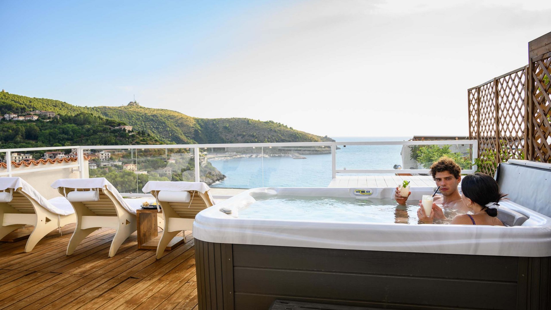 Spa in Palinuro with a sea view Spa in Palinuro with a sea view